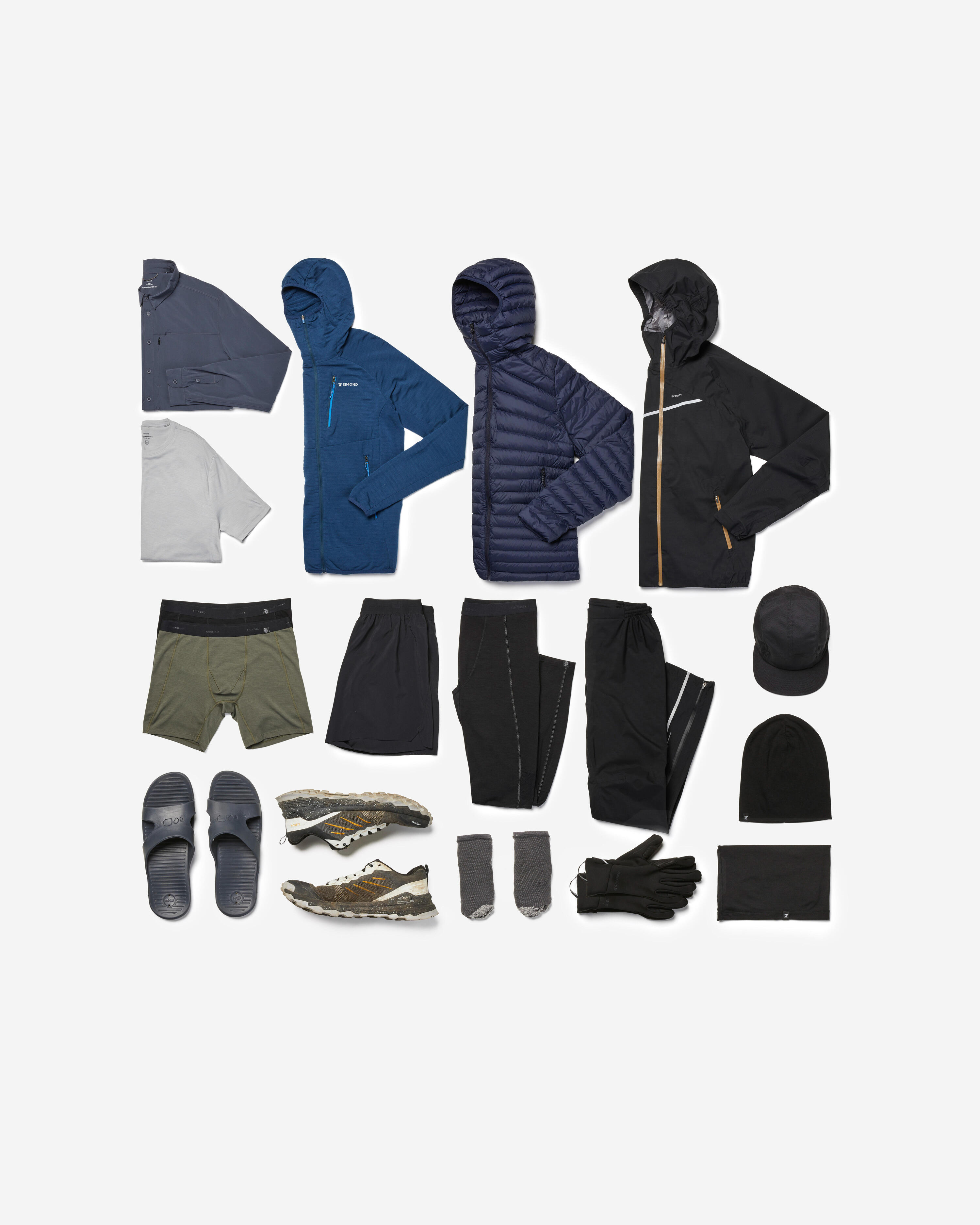 Mountain men's apparel