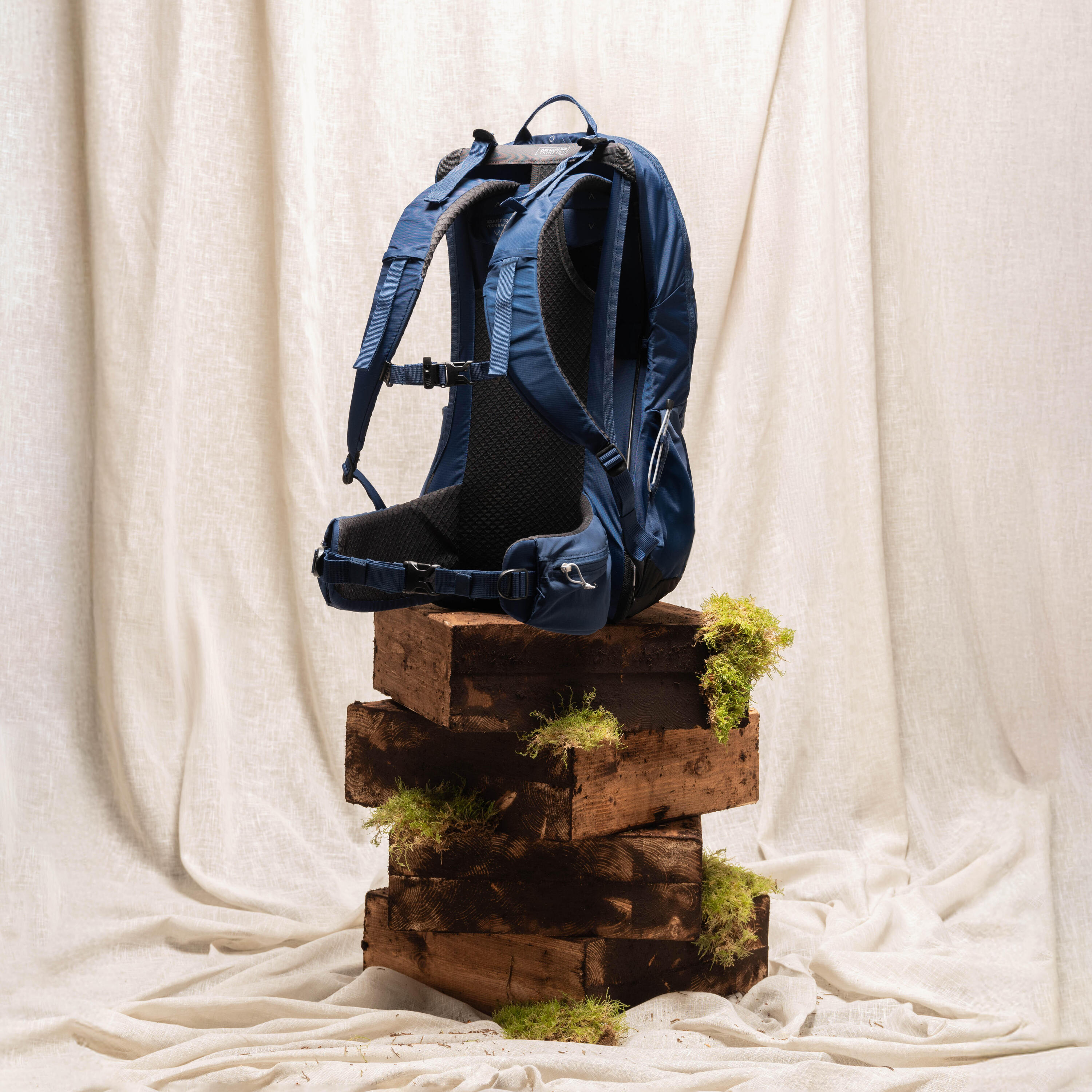 Mochila de senderismo ventilada 25L - MH500 azul  17/21
