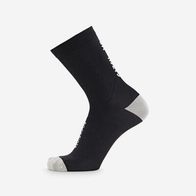 Rennrad Socken "EDR" schwarz