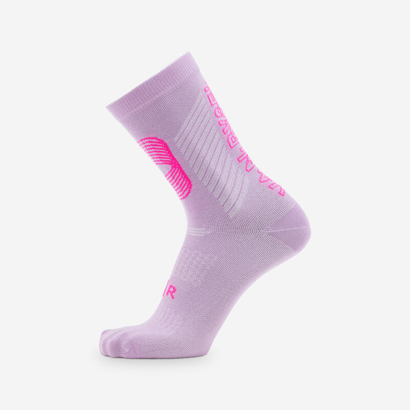 Chaussettes vélo 900 lila