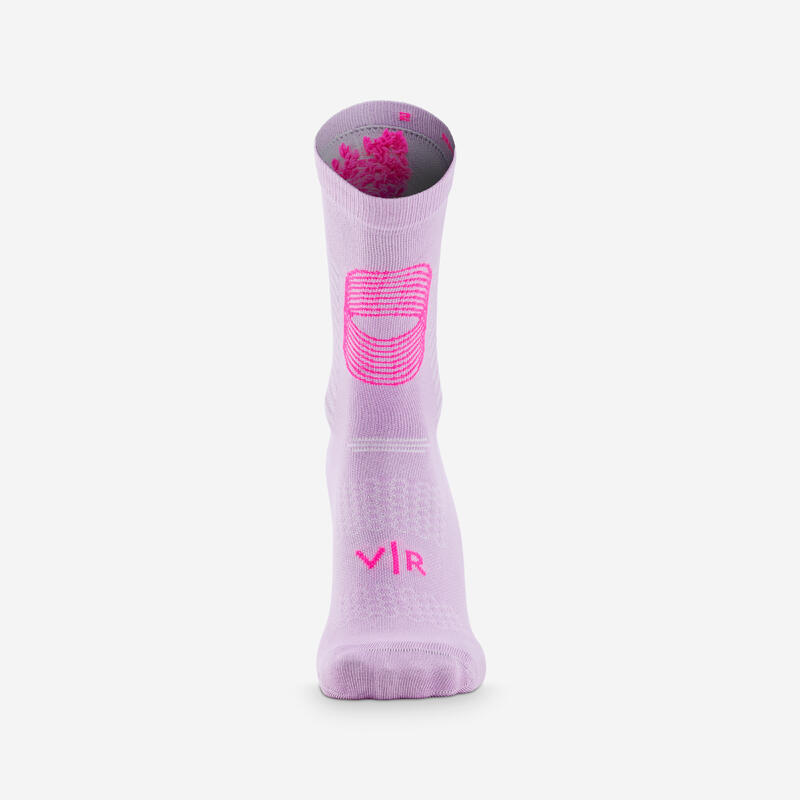 Chaussettes vélo 900 lila