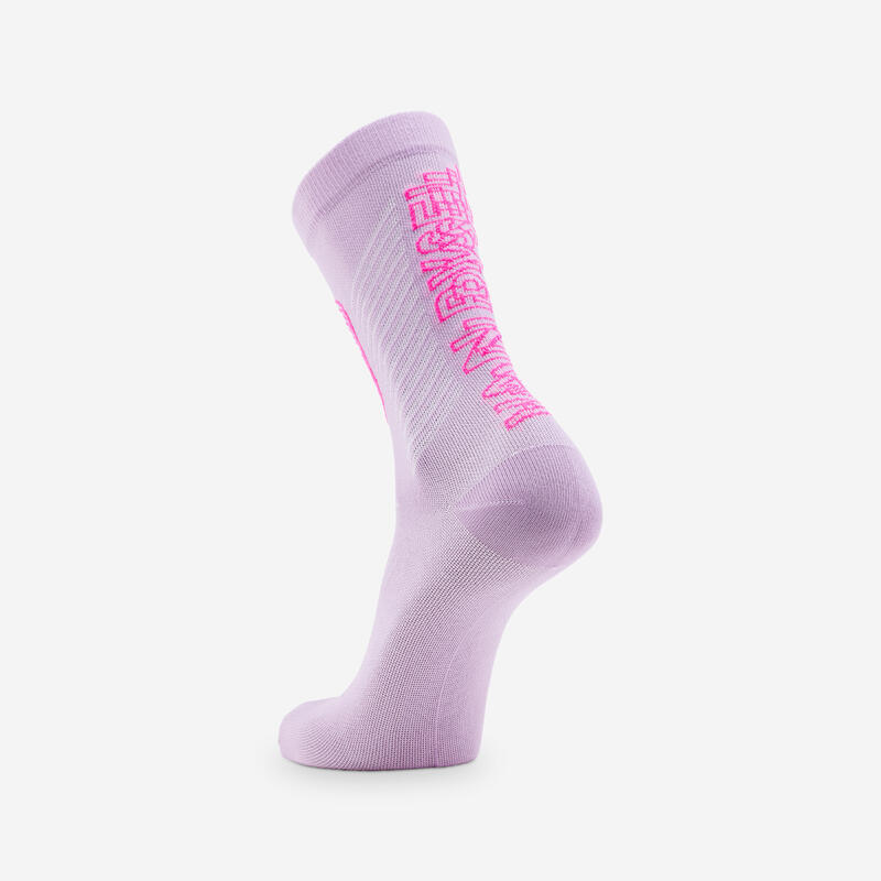 Chaussettes vélo 900 lila