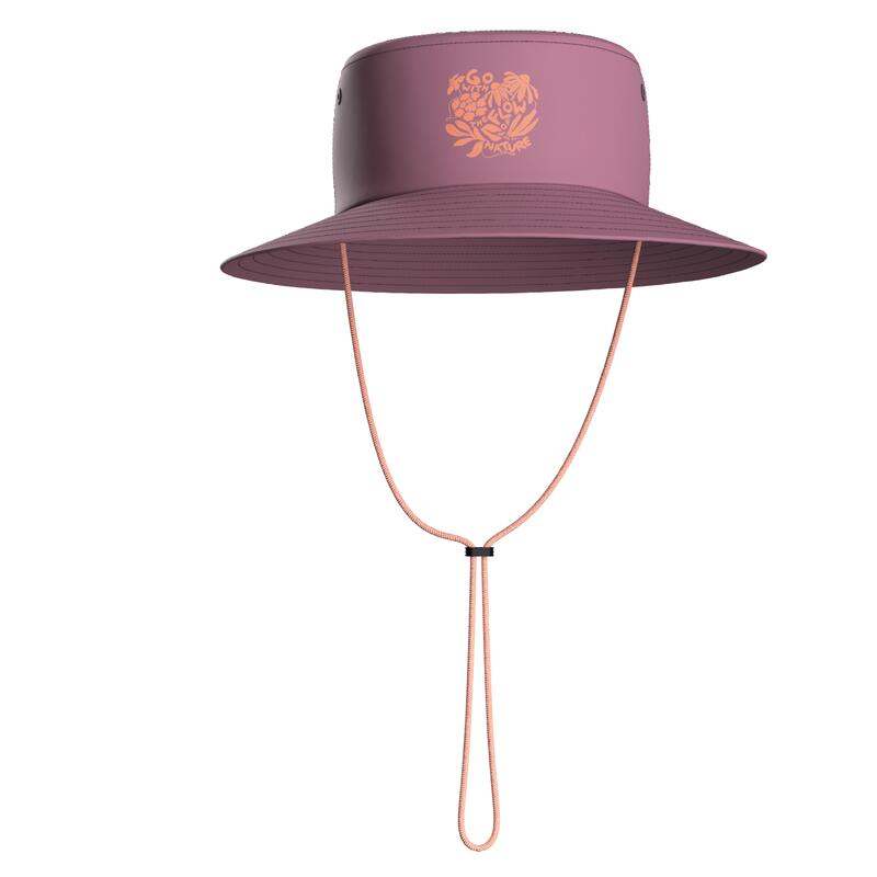 Pălărie Anti-UV TRAVEL100 Trekking Gri Bărbați