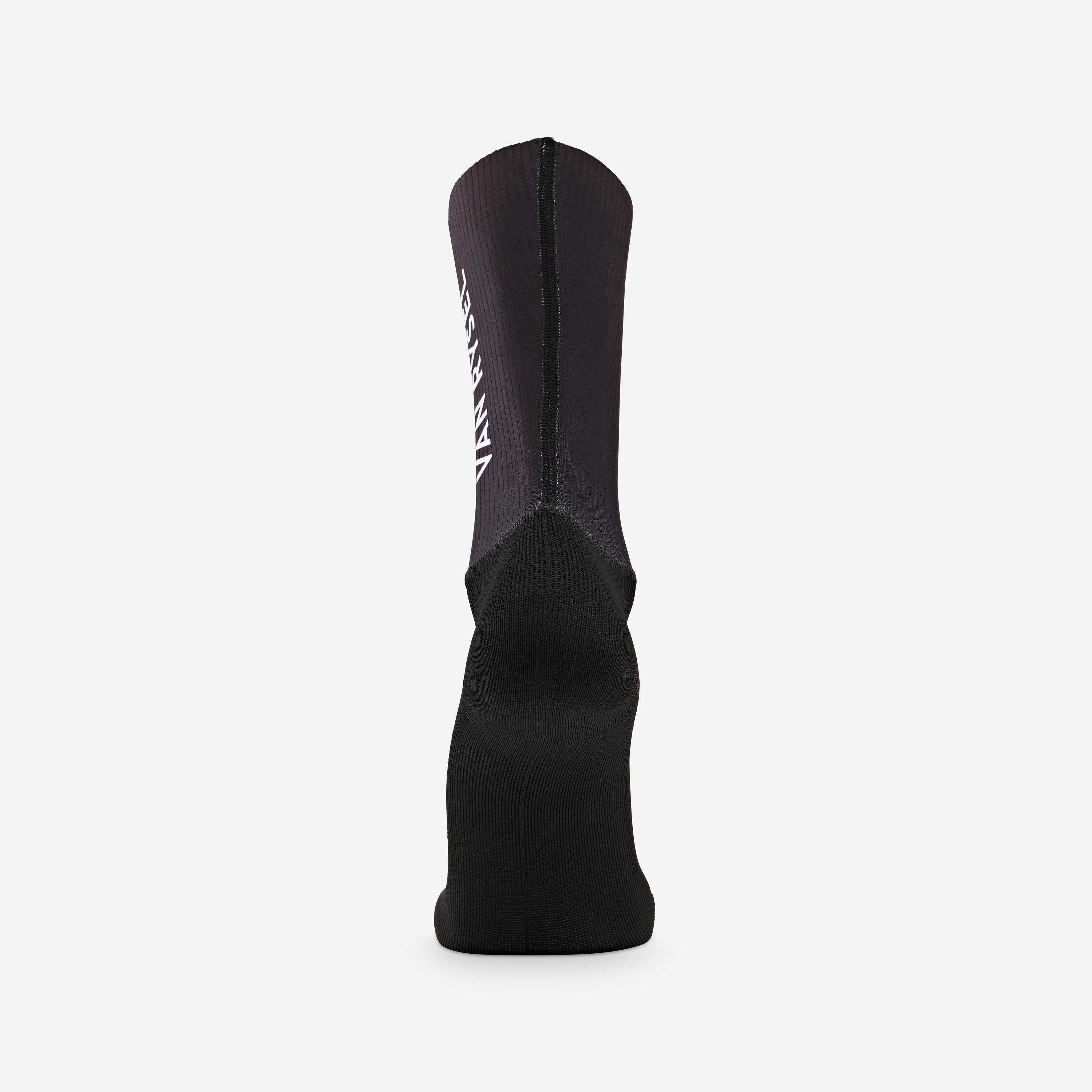 Fahrradsocken Rennrad RCR-R 900 Aero Schwarz 3/5