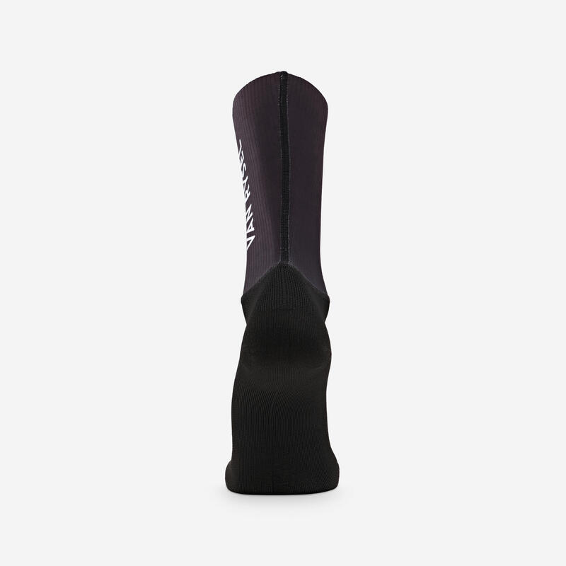 Chaussettes vélo route RCR R noir