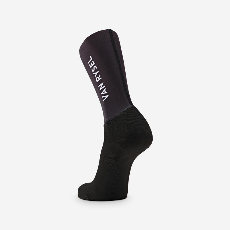 Chaussettes vélo route RCR R noir