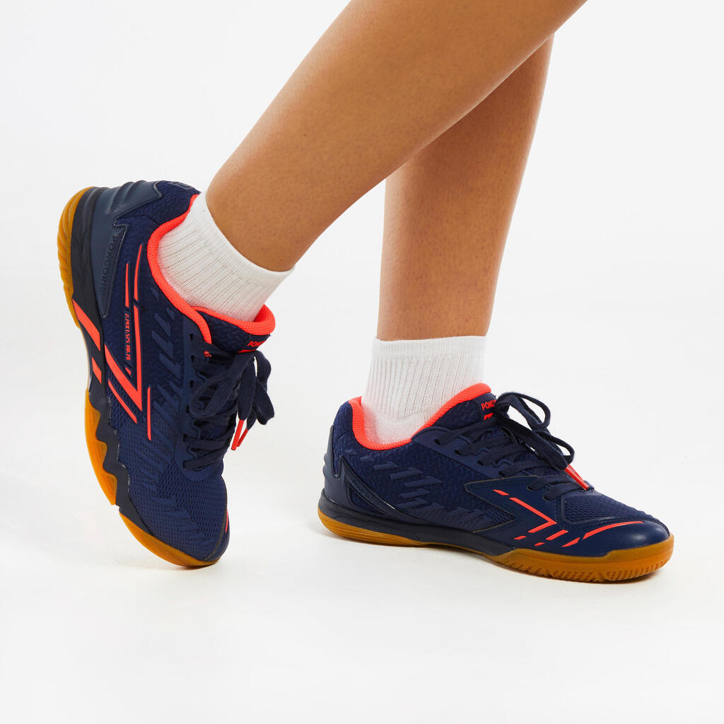 Plavo-roze patike za stoni tenis TTS 900