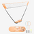 Filet de Badminton, Fun Set 3 Mètres - Orange pop