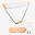 REDE BADMINTON, Fun set 3 metros Laranja Pop