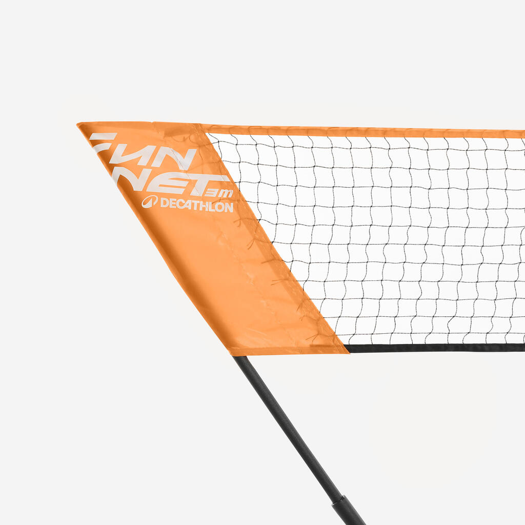 Zelena mreža za badminton FUN SET 3 m
