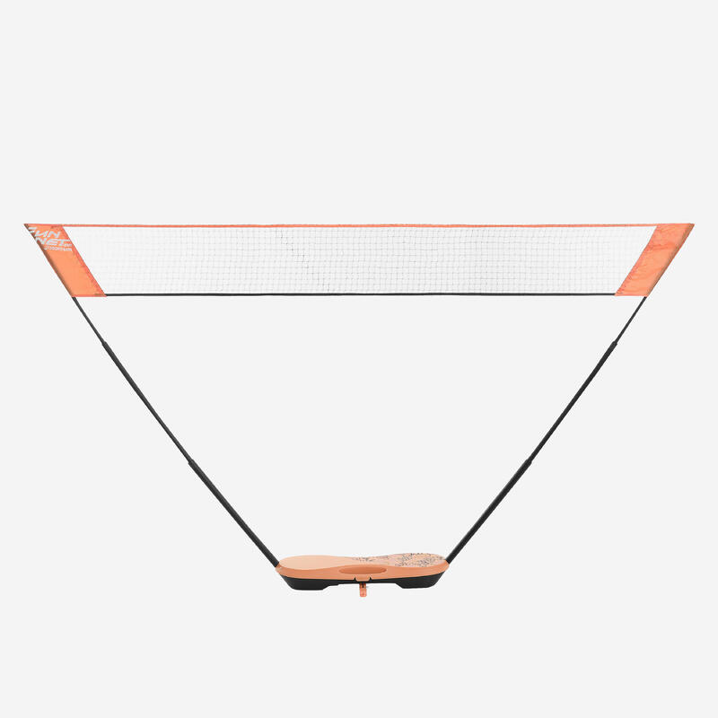 Filet de Badminton, Fun Set 3 Mètres - Orange pop