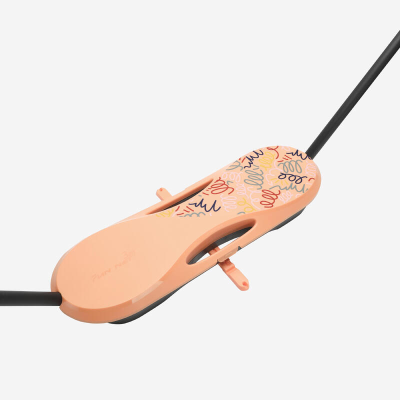 Filet de Badminton, Fun Set 3 Mètres - Orange pop