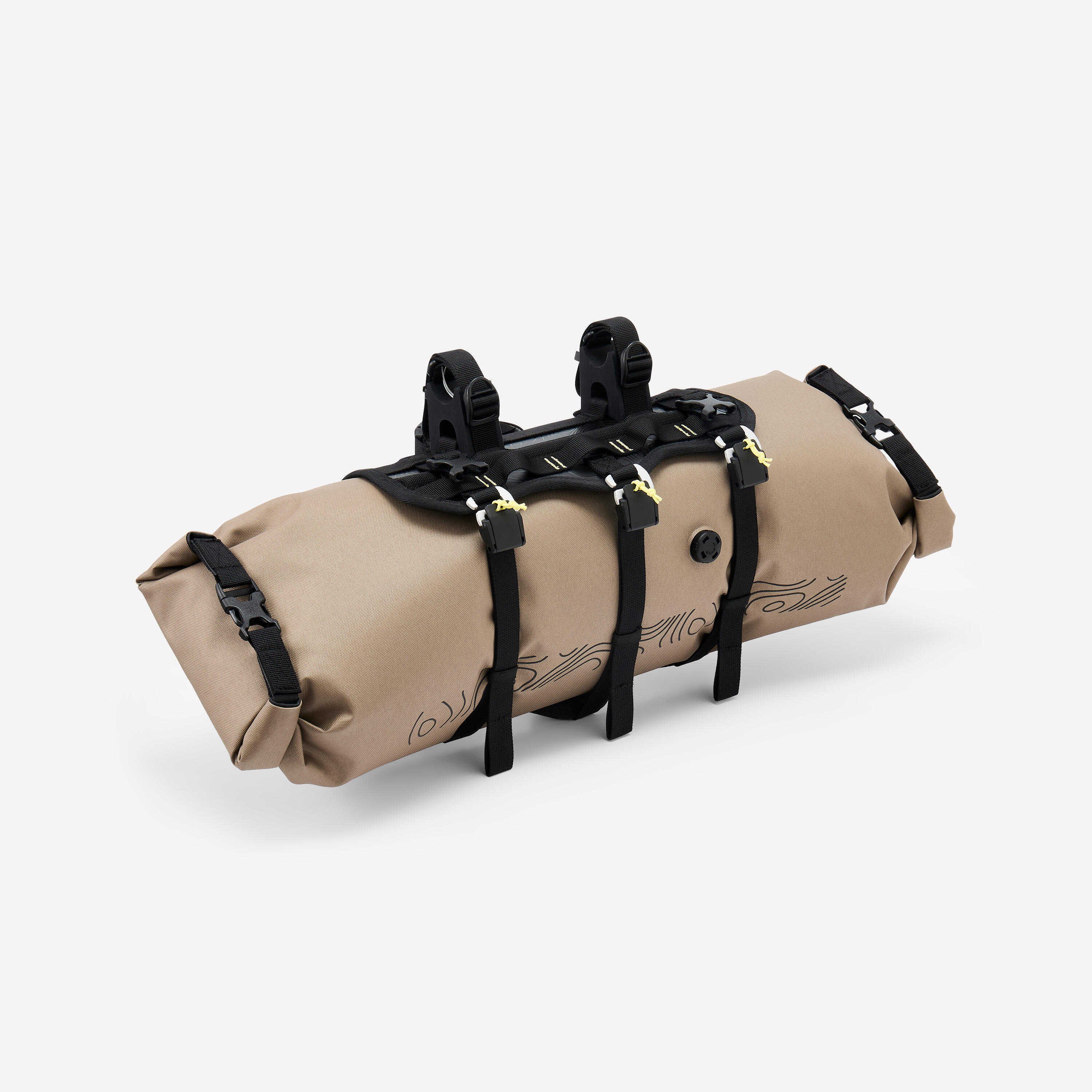 Bikepacking watertight handlebar bag 5 to 15L IPX6, ADVT 900