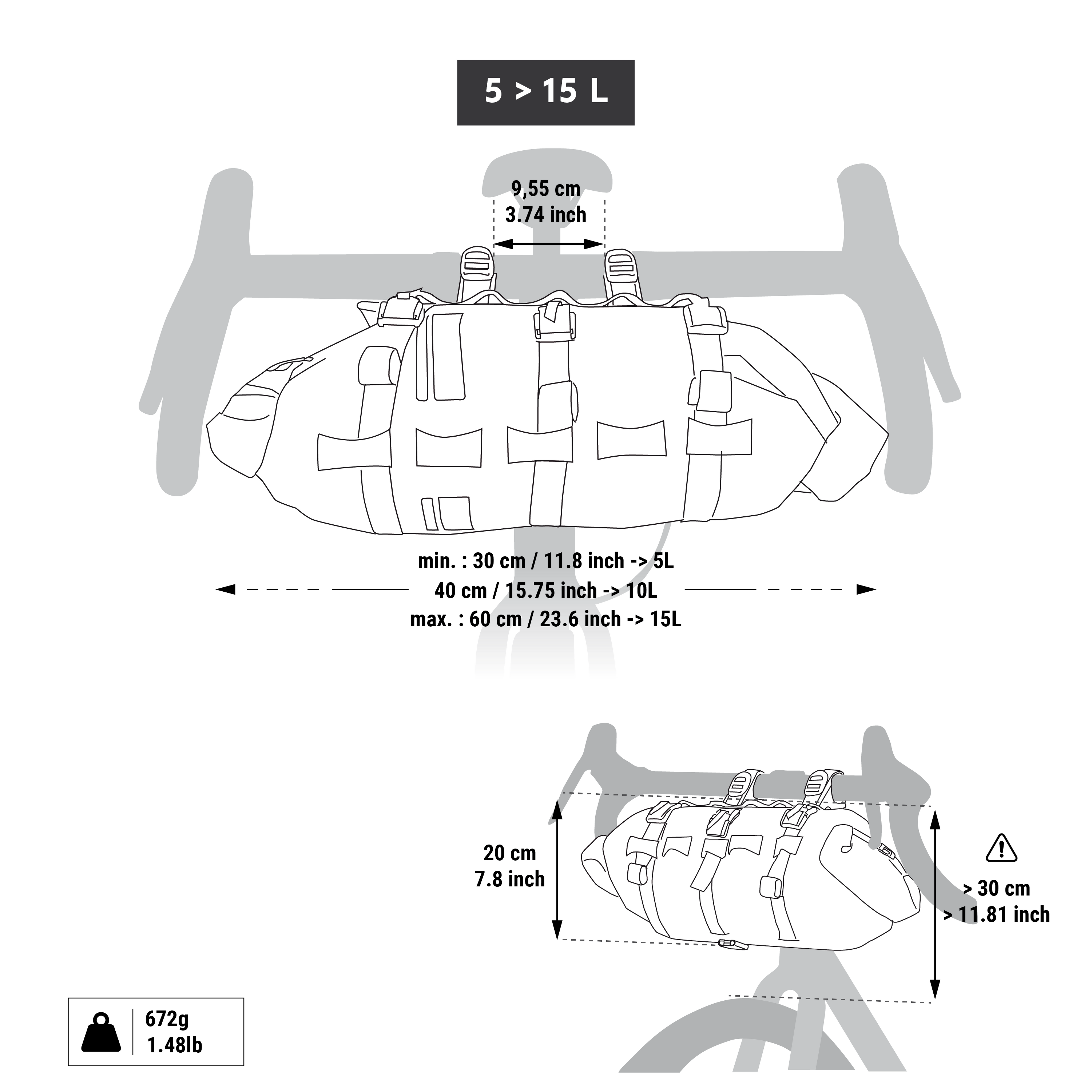 Bikepacking Handlebar Harness - ADVT 900