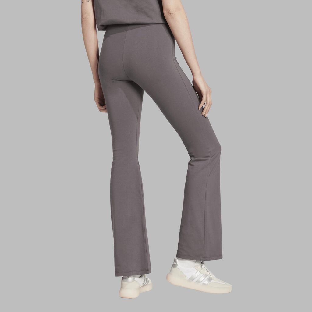 Women's Flared Fitness Bottoms - Dark Grey