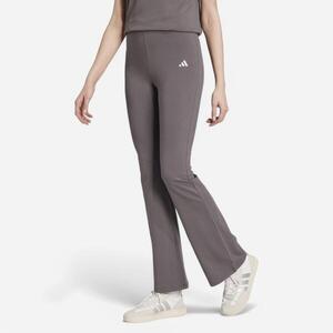 Pantalón Fitness Mujer Gris Oscuro Acampanado