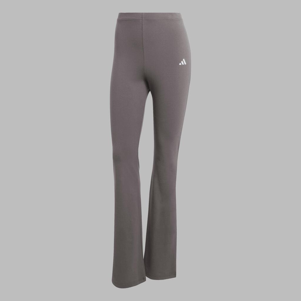 Women's Flared Fitness Bottoms - Dark Grey