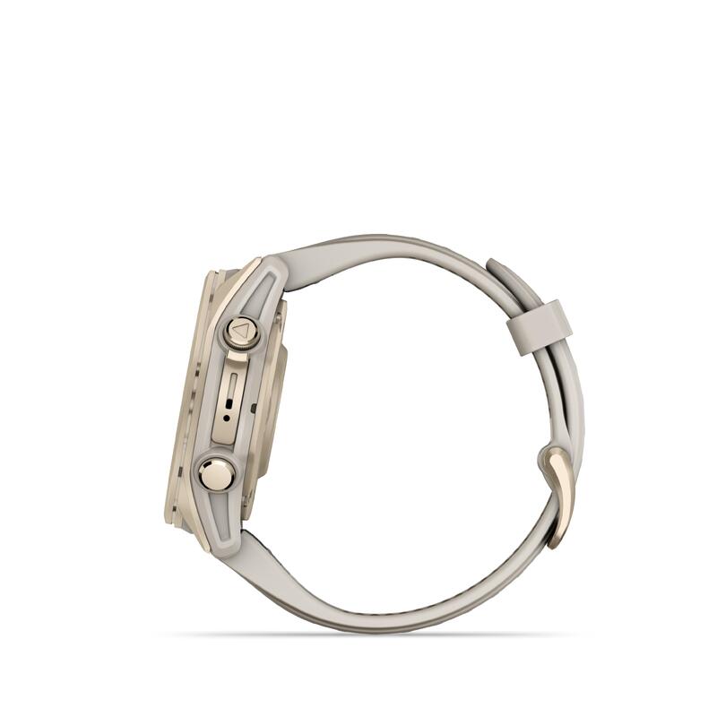 Montre connectée AMOLED Soft Gold 43mm, Fēnix® 8