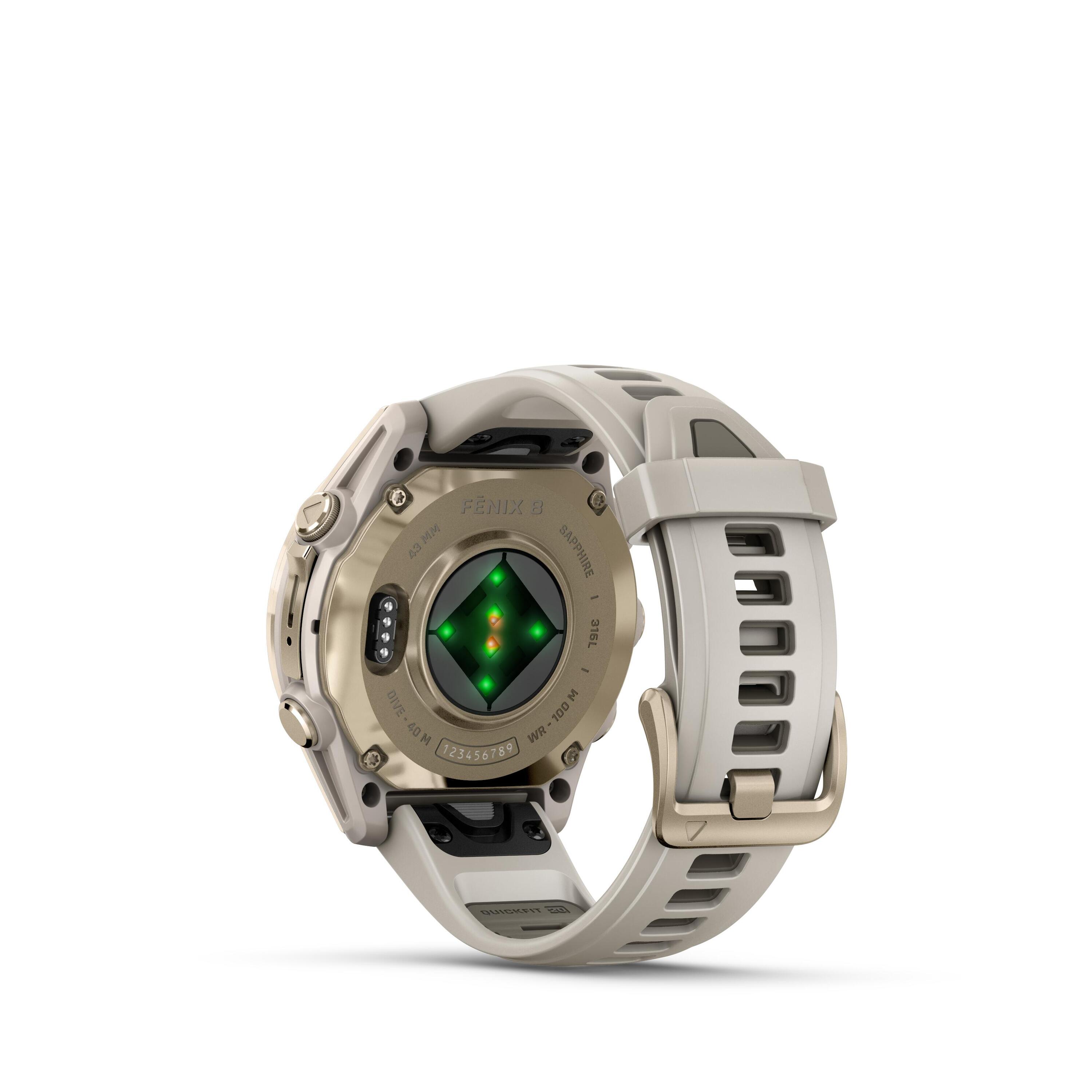 AMOLED Soft Gold 43mm, Fēnix® 8 Smart watch  10/15