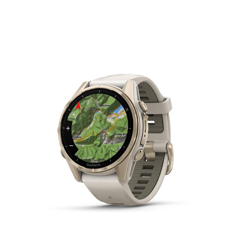 Smartwatch Garmin Fēnix® 8 Gold Amoled Soft 43 mm