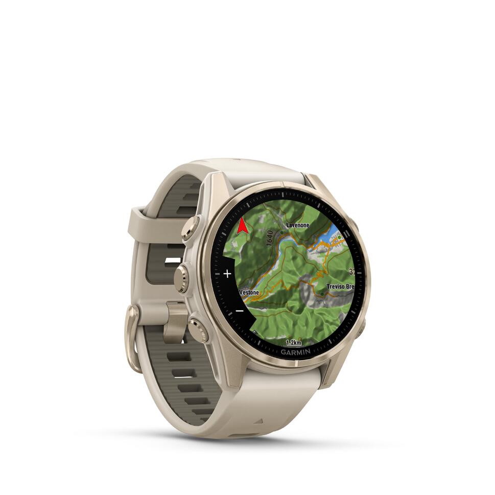 Smartwatch Garmin Fēnix® 8 Gold Amoled Soft 43 mm
