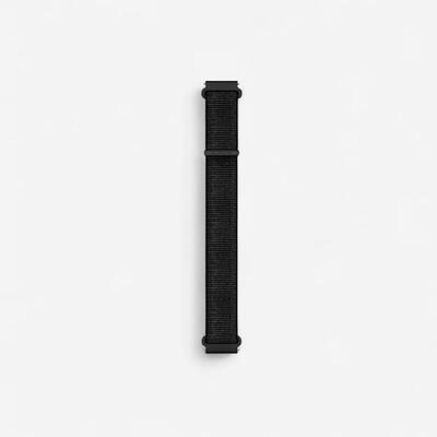 Ersatz-Armband Nylon mit Schnalle 22 mm - schwarz