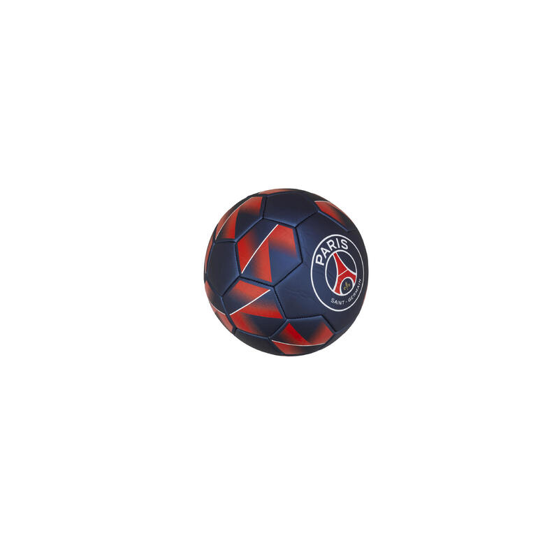 MINI BALLON DE FOOTBALL METALLIC PSG BLEU ET ROUGE