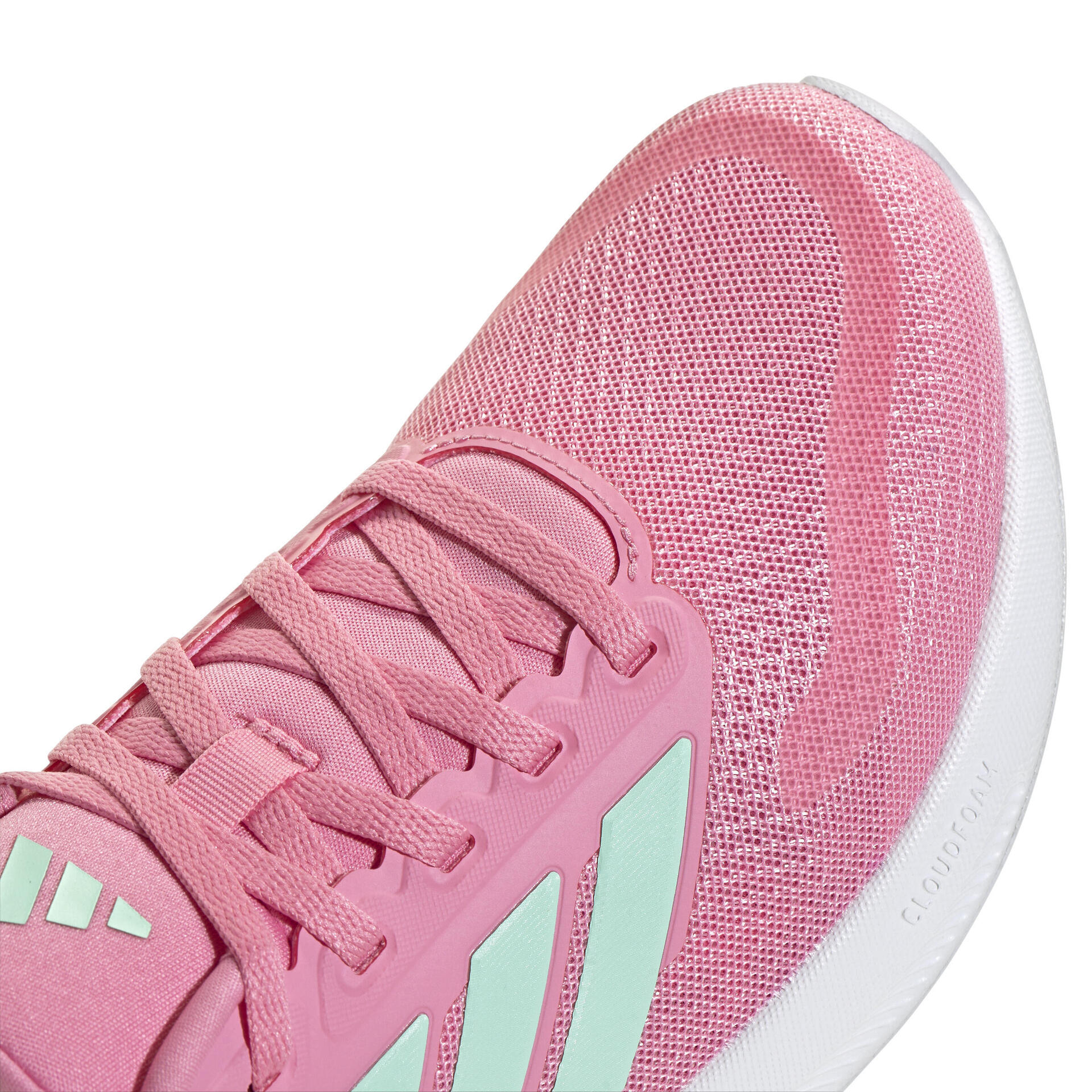 Pink Adidas Cloudfoam Trainers Ladies WOMEN'S RUNNING SHOES ADIDAS