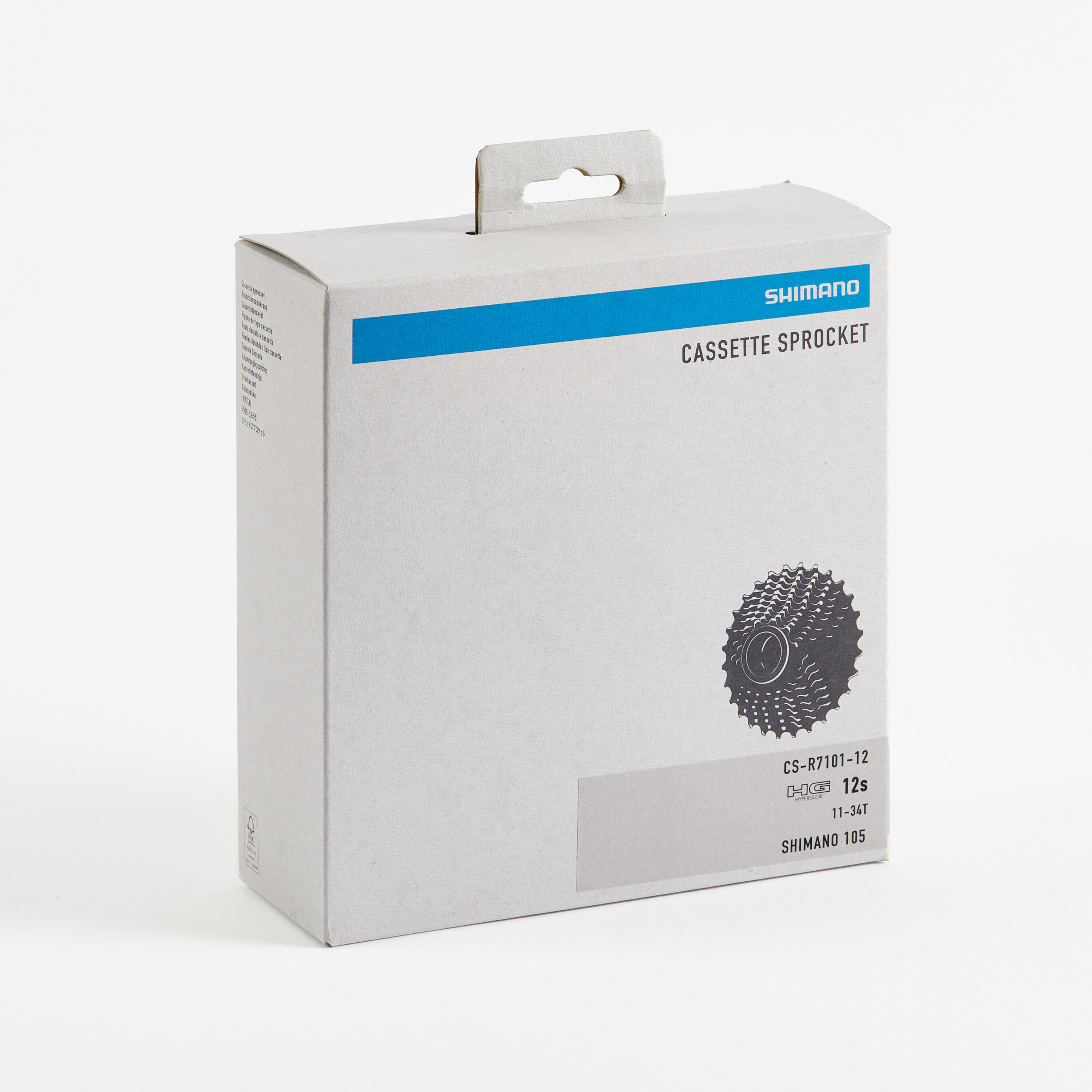 Cassette voor racefiets 105 CS-R7101 12-speed 11-34 tanden 3/4