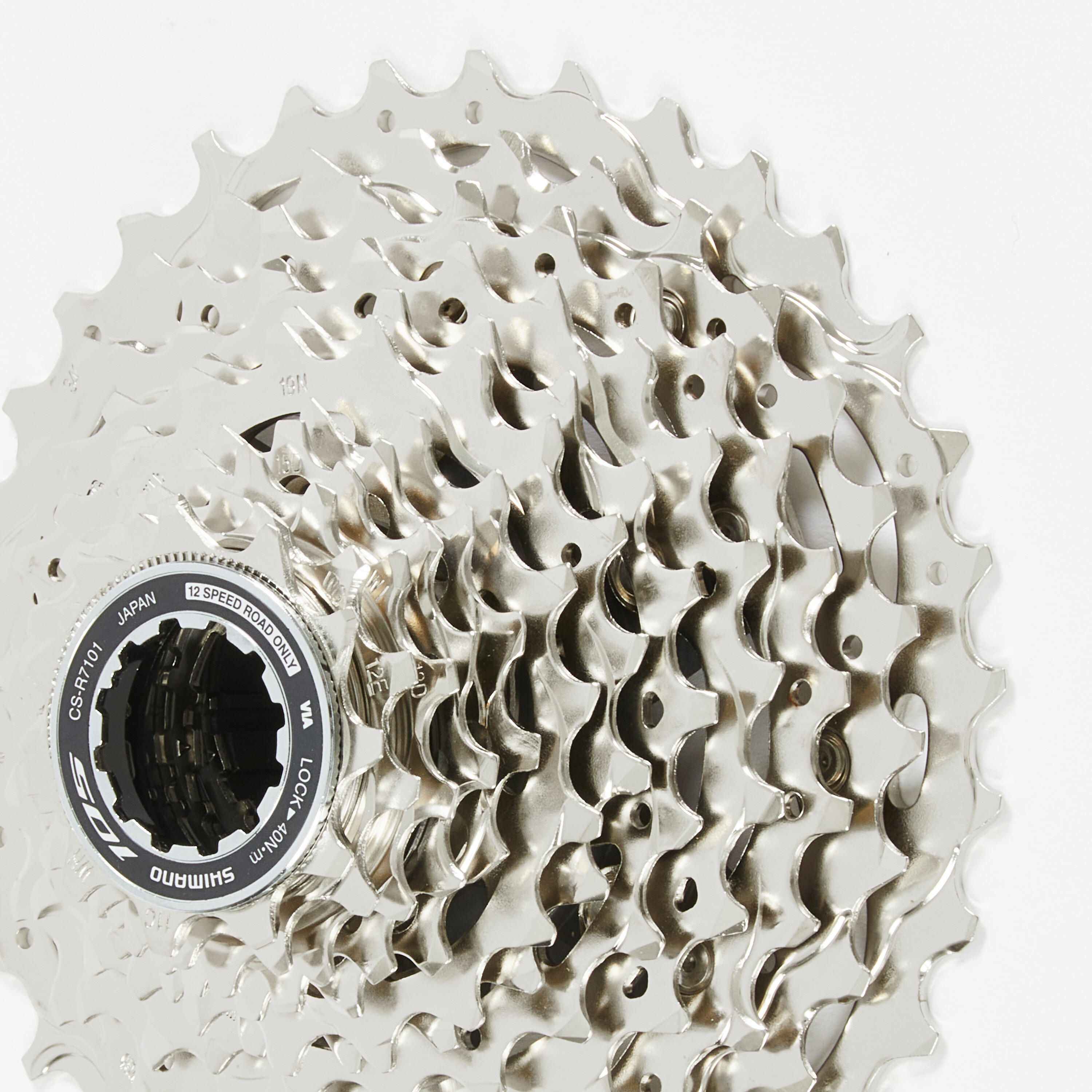 Shimano 105 CS-R7101 12-Speed Road Bike Cassette, 11-34 Teeth