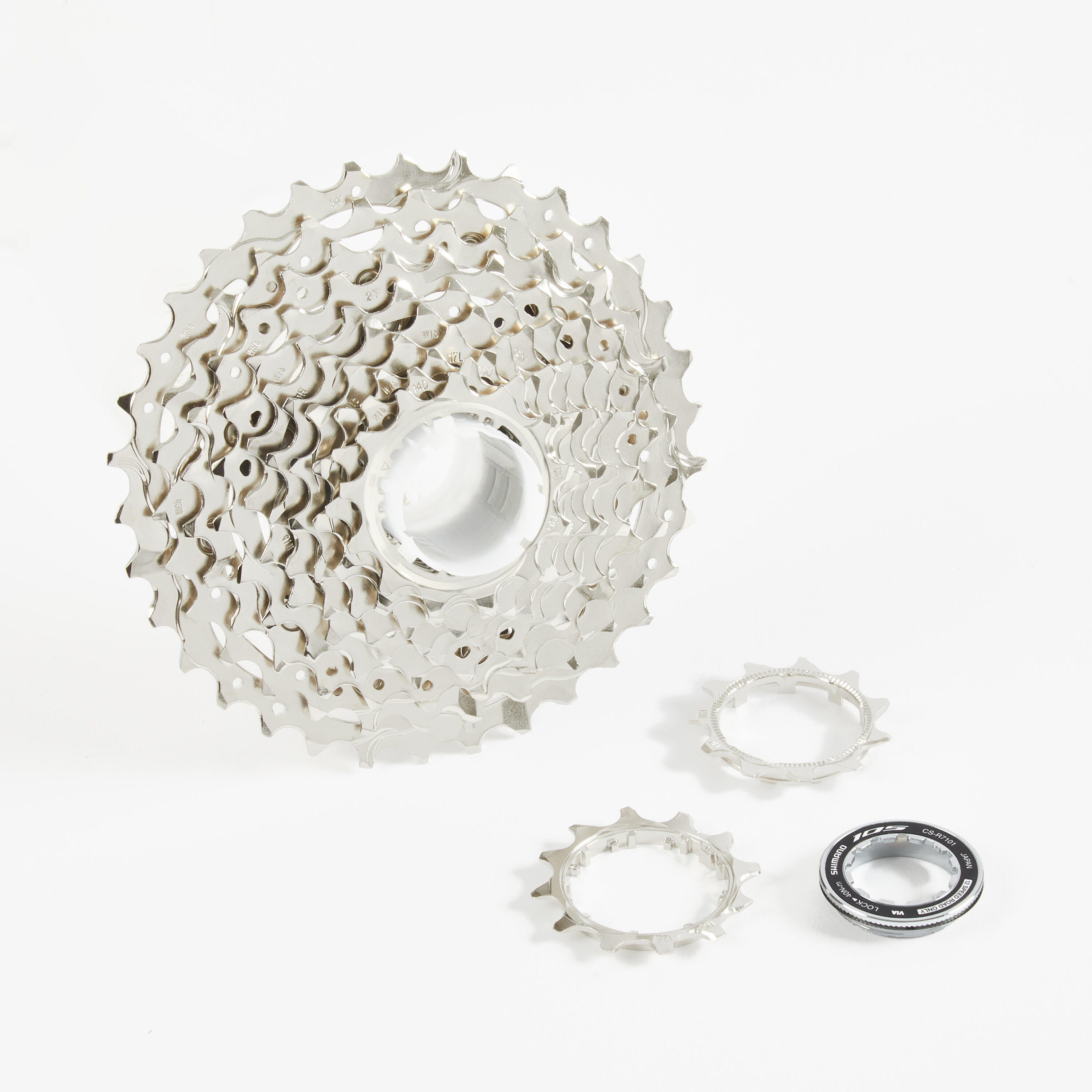 Shimano 105 CS-R7101 12-Speed Road Bike Cassette, 11-34 Teeth