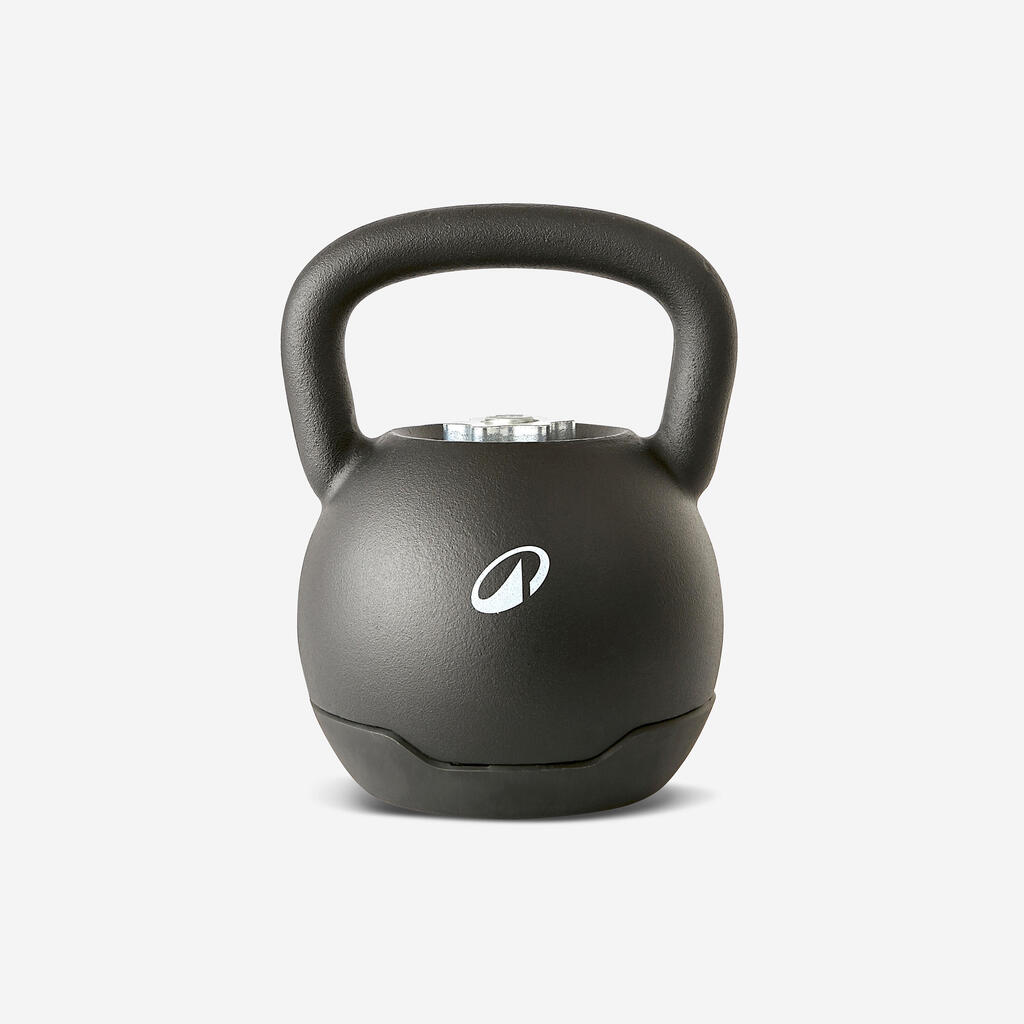 Prilagodljiva utež kettlebell 12-24 kg