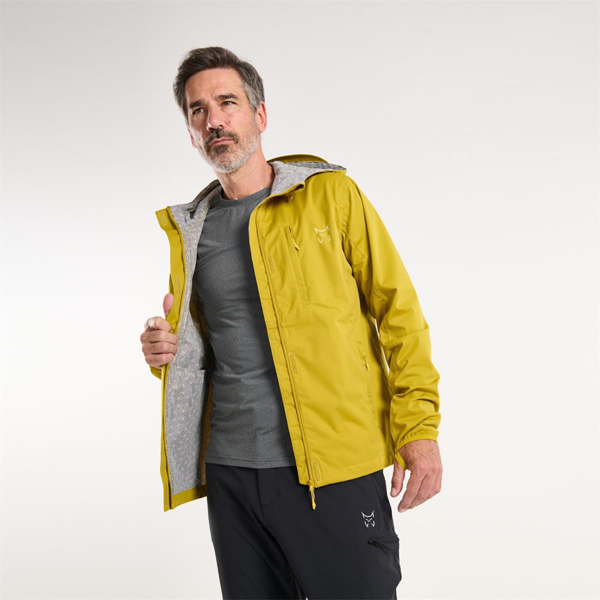 ALTUS Chaqueta impermeable de montaña y trekking con capucha Hombre Altus Baikal - CD