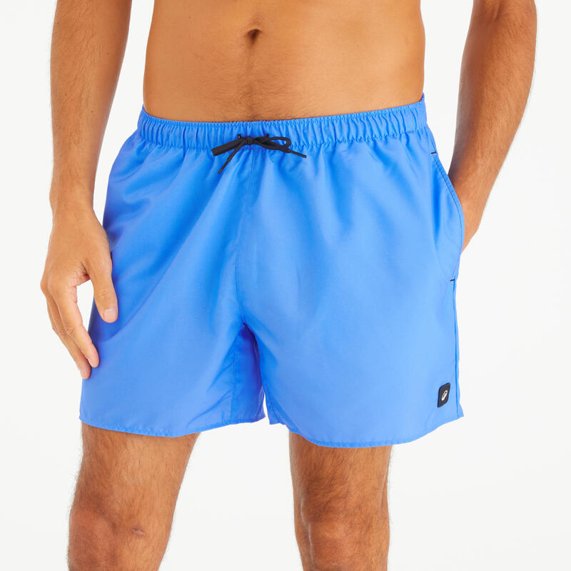 Boardshort surf 100 Court 15" Homme - Hendaia pockets Bleu lavande