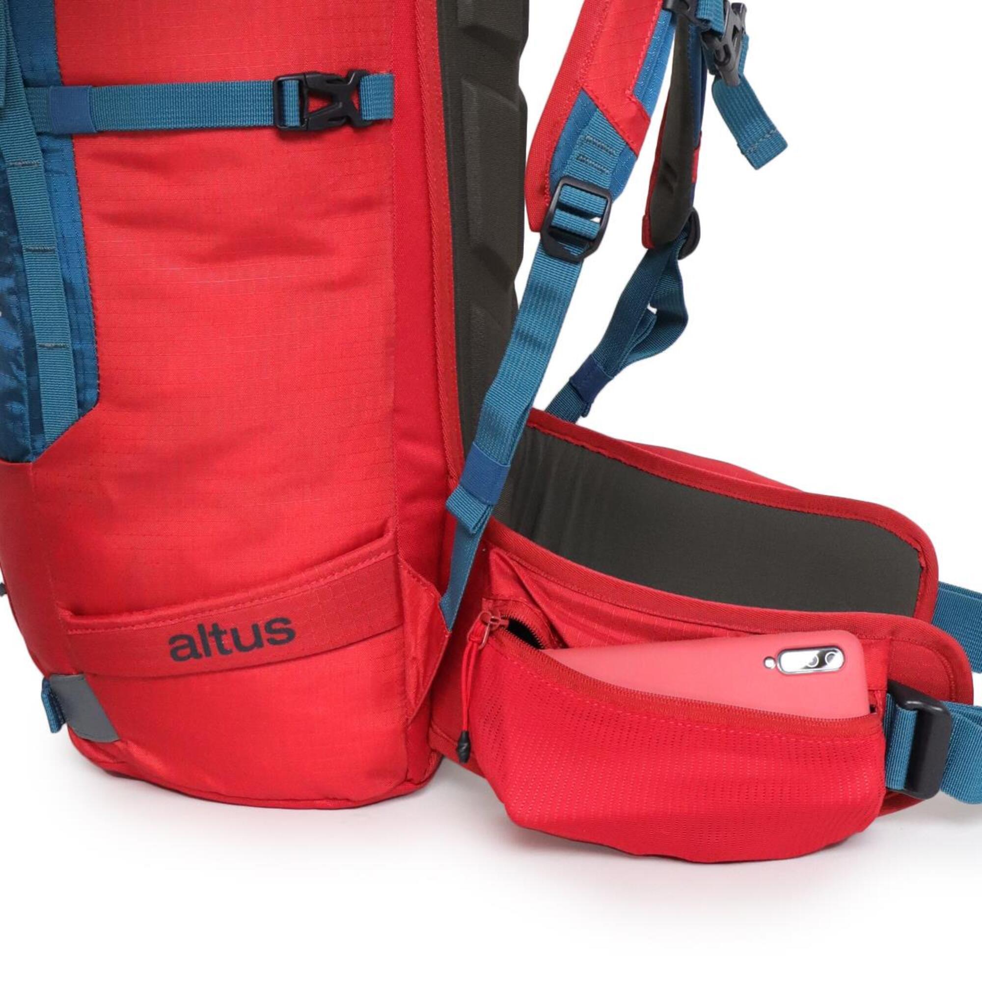 Mochila de montaña y trekking 45L funda imeprmeable Altus Fitz Roy 45 J30 - CD 3/10