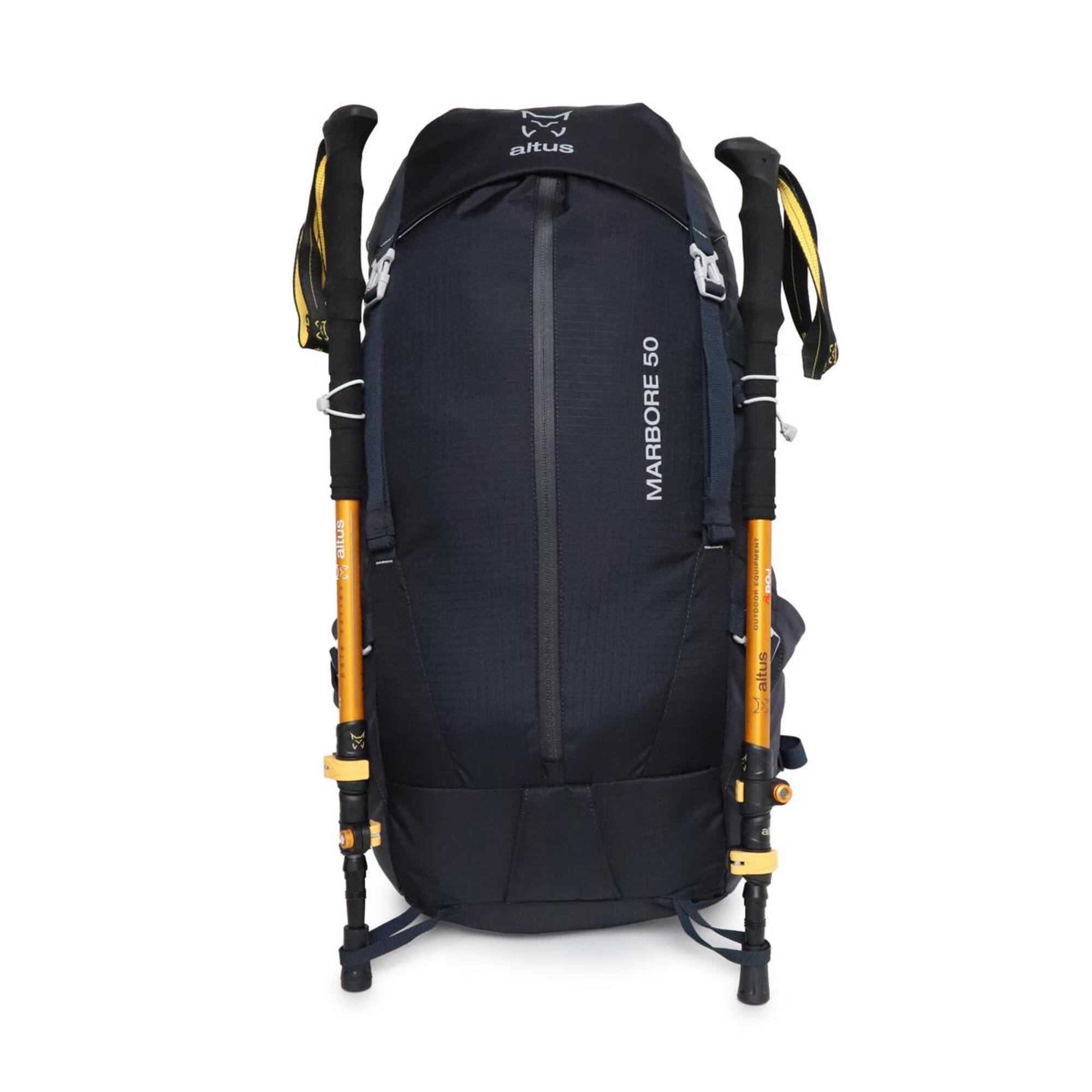 Mochila de montaña y trekking 50L impermeable Altus Marbore 50 I30 - CD 8/10