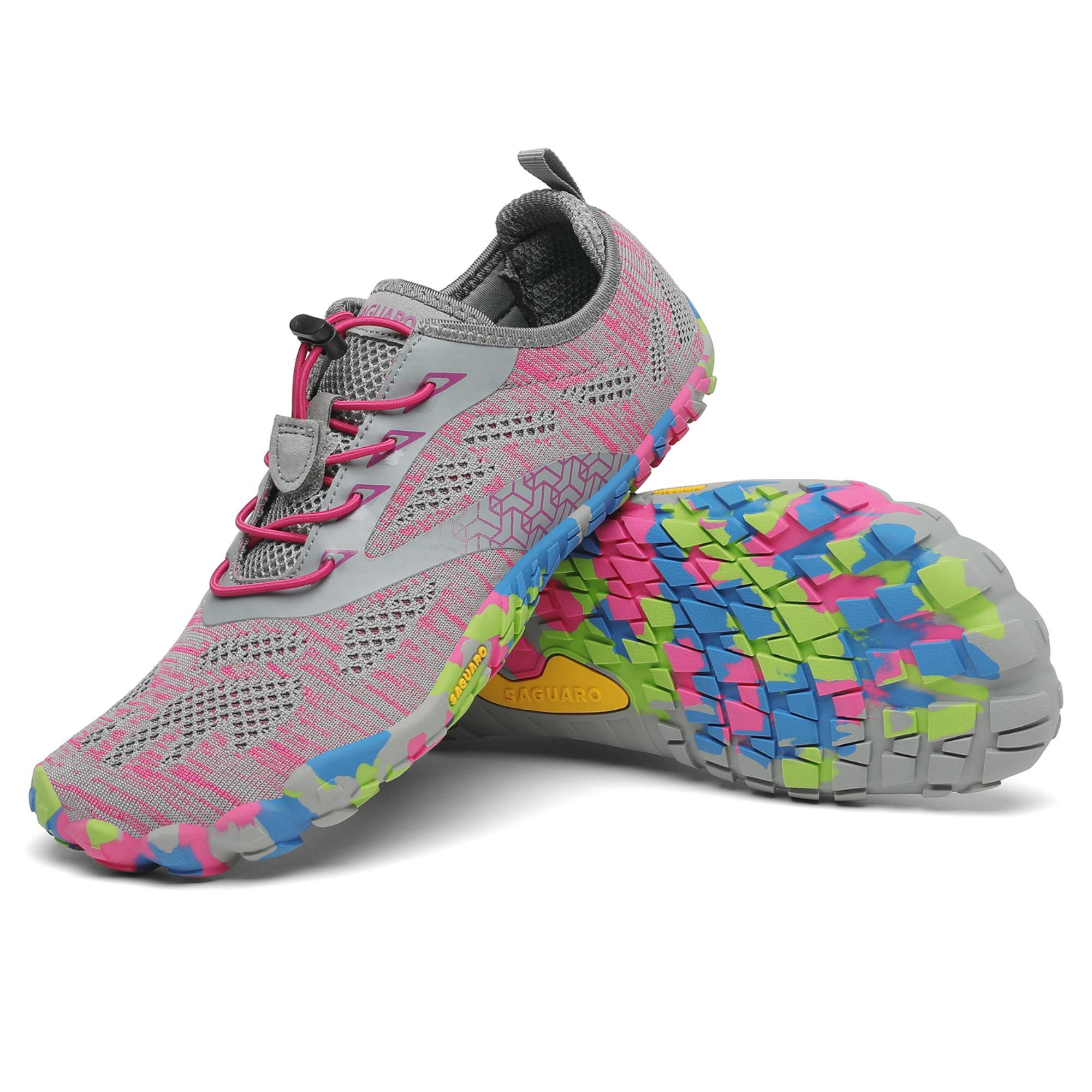 Zapatillas barefoot montaña y trekking Adulto Saguaro Smart II rosa - CD 3/5