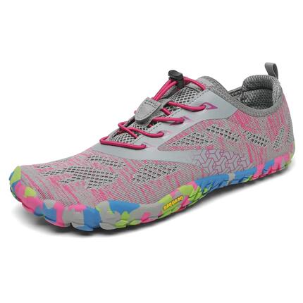 Zapatillas barefoot montaña y trekking Adulto Saguaro Smart II rosa - CD