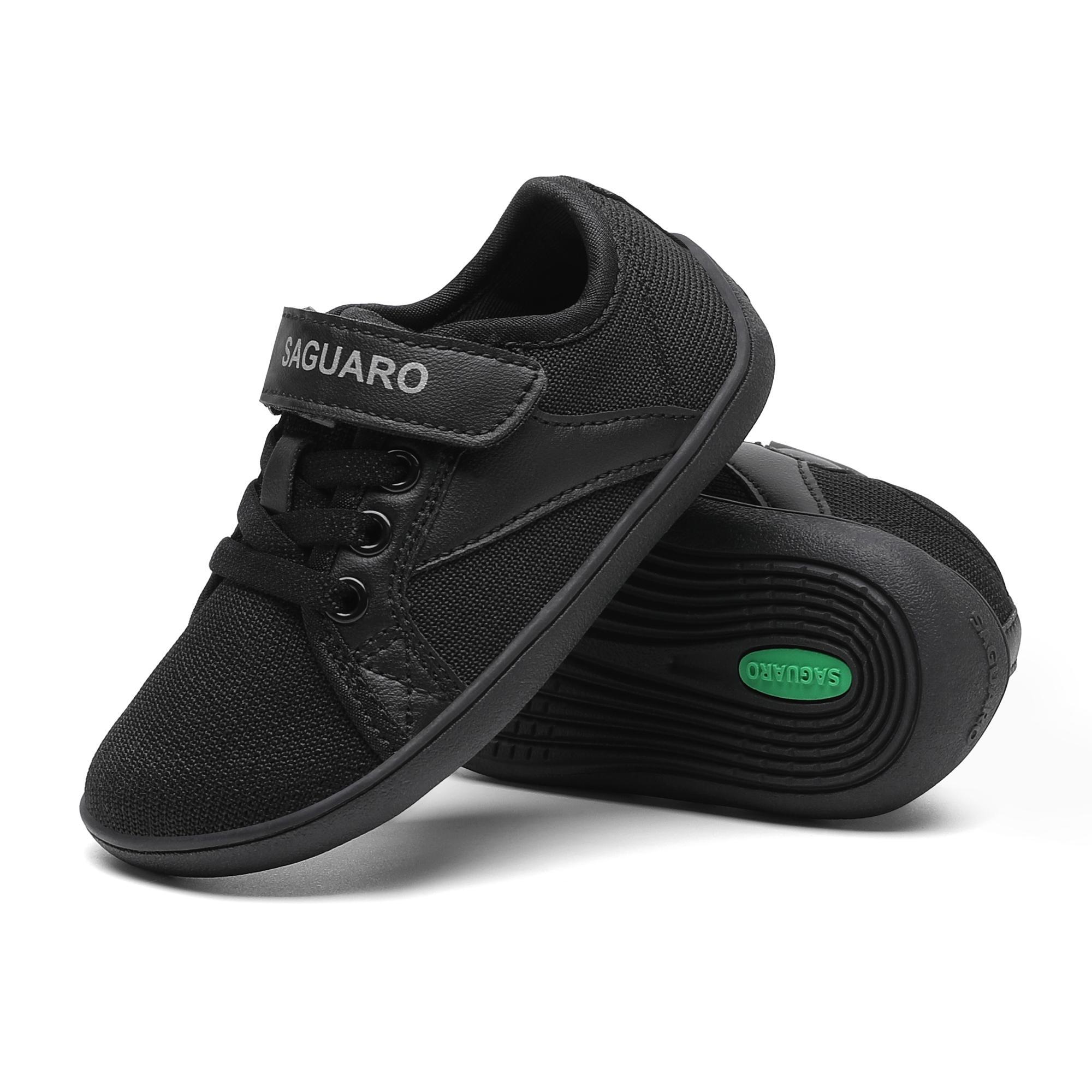 Zapatillas barefoot velcro Niños Saguaro Luck I negro del 24 al 36 - CD 5/5