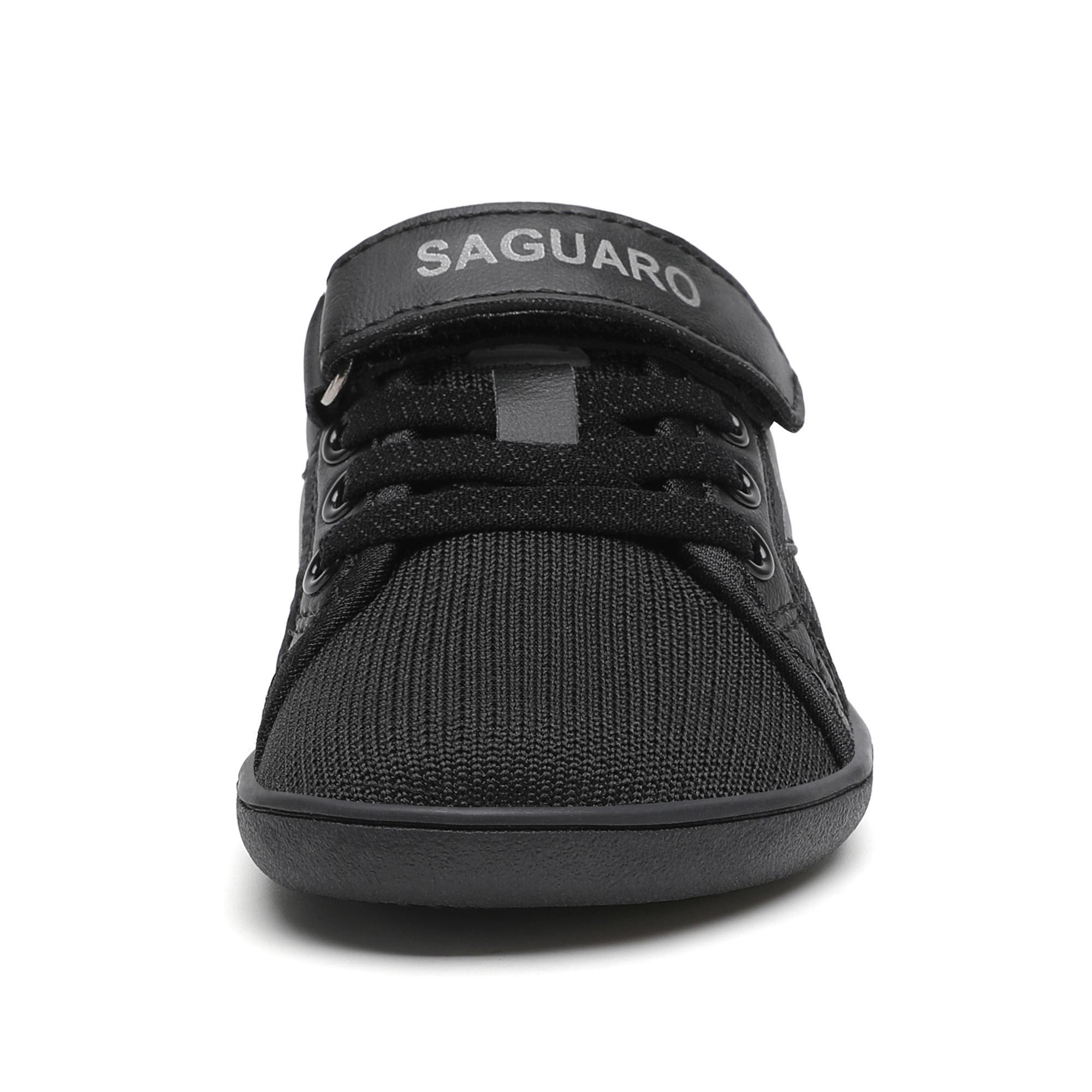 Zapatillas barefoot velcro Niños Saguaro Luck I negro del 24 al 36 - CD 4/5