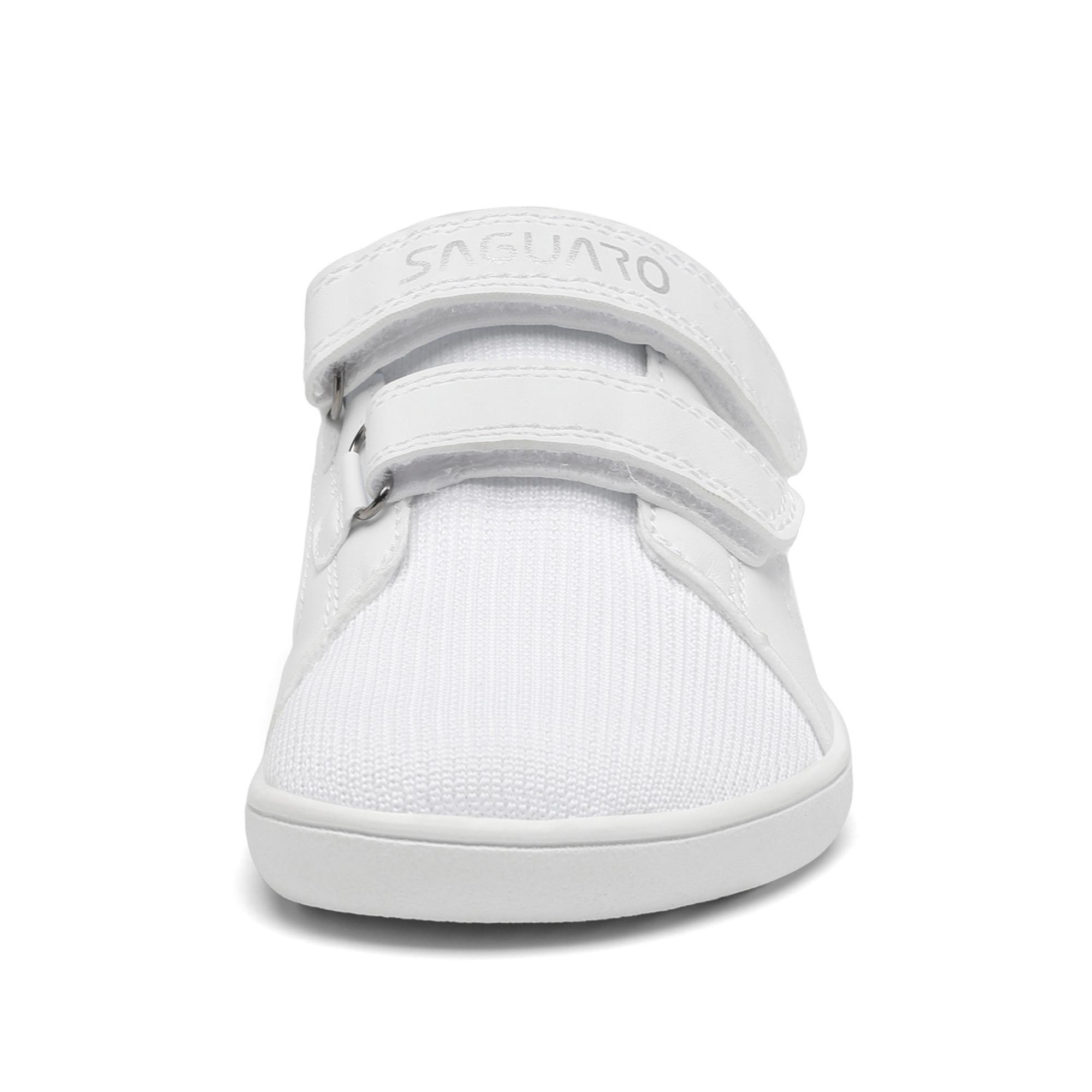 Zapatillas barefoot velcro Niños Saguaro Luck II blanco del 24 al 36 - CD 5/5