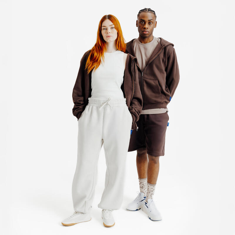 Bluză trening cu fermoar, unisex, Elementals, Albastru
