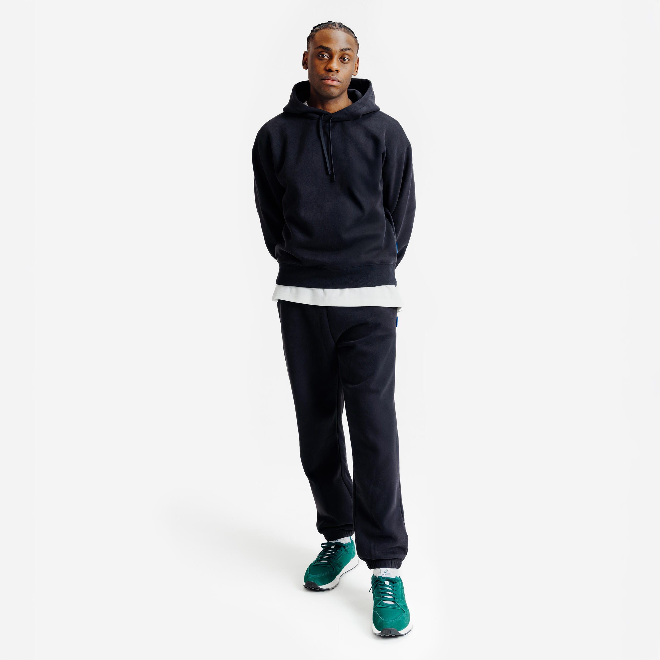 Herenhoodie Elementals zwart 2/7