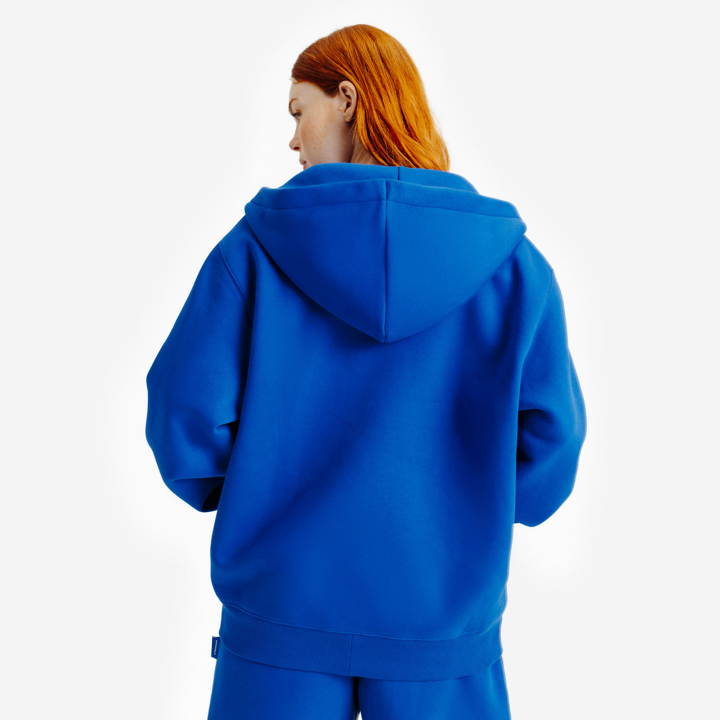 Sweat zippé mixte, Elementals, bleu 4/6