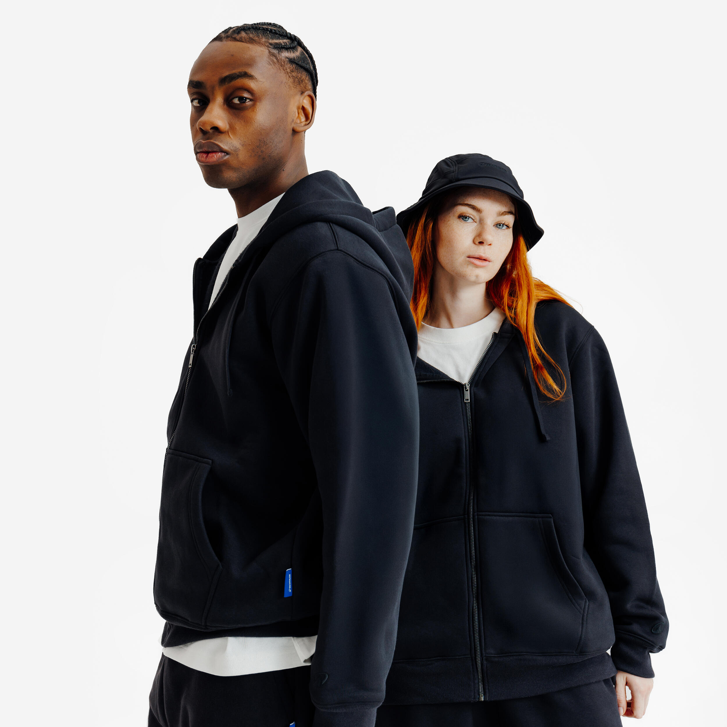 Decathlon Sweatjacke Damen/Herren – Elementals schwarz | 03608392657696 Decathlon Sweatjacke Damen/Herren – Elementals schwarz | 03608392657696