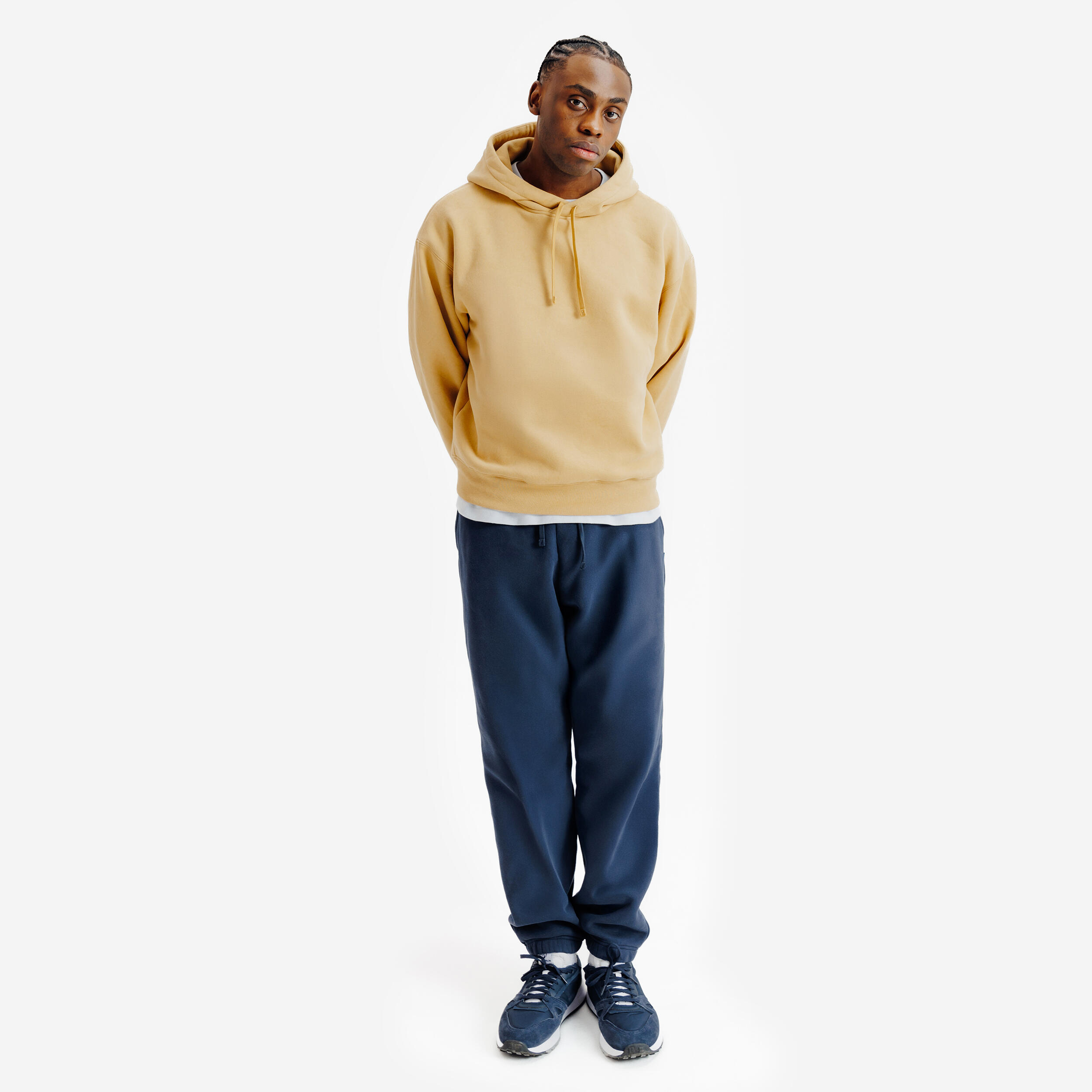 Hoodie Herren Oversized - Elementals gelb 2/6