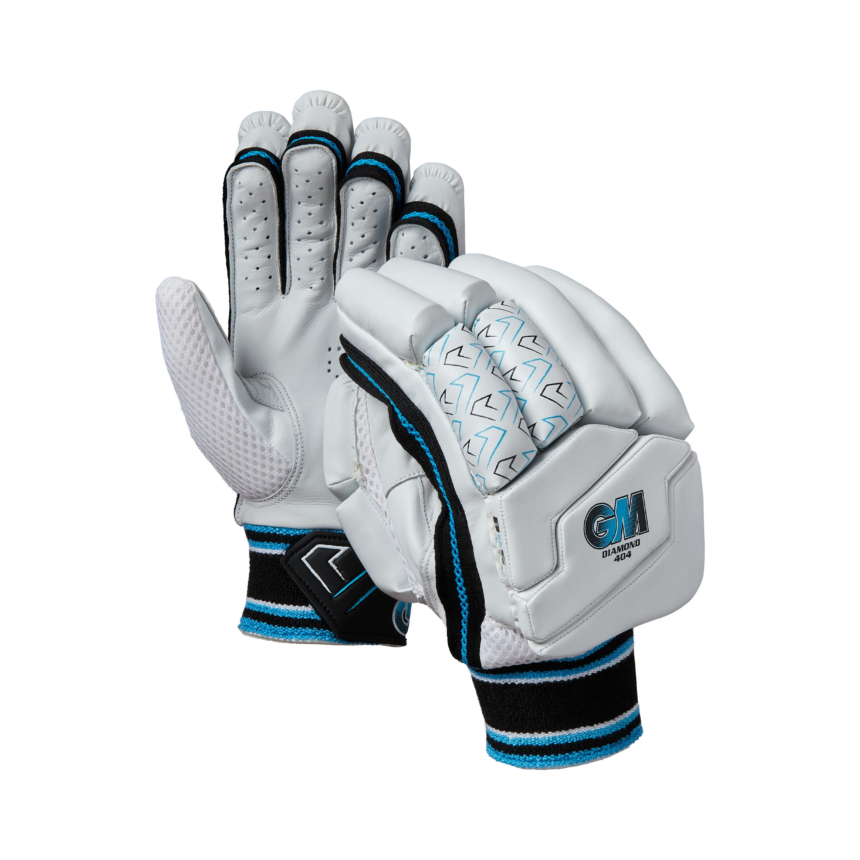 UNICORN GM Cricket Diamond Gloves 404 Adult White/Blue
