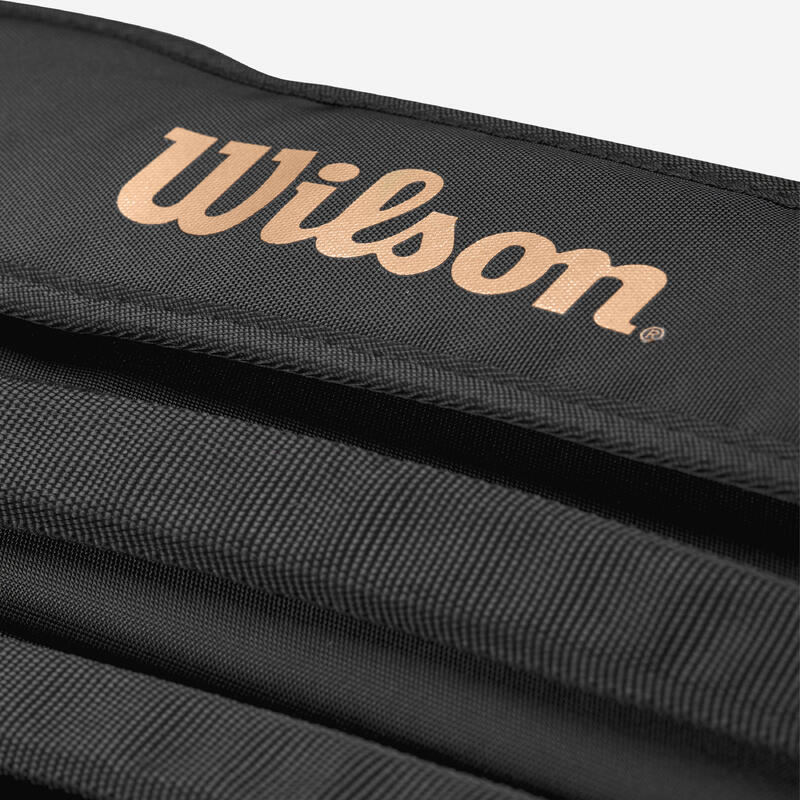 Sac de tennis thermobag Wilson super tour pro staff 9r marron noir