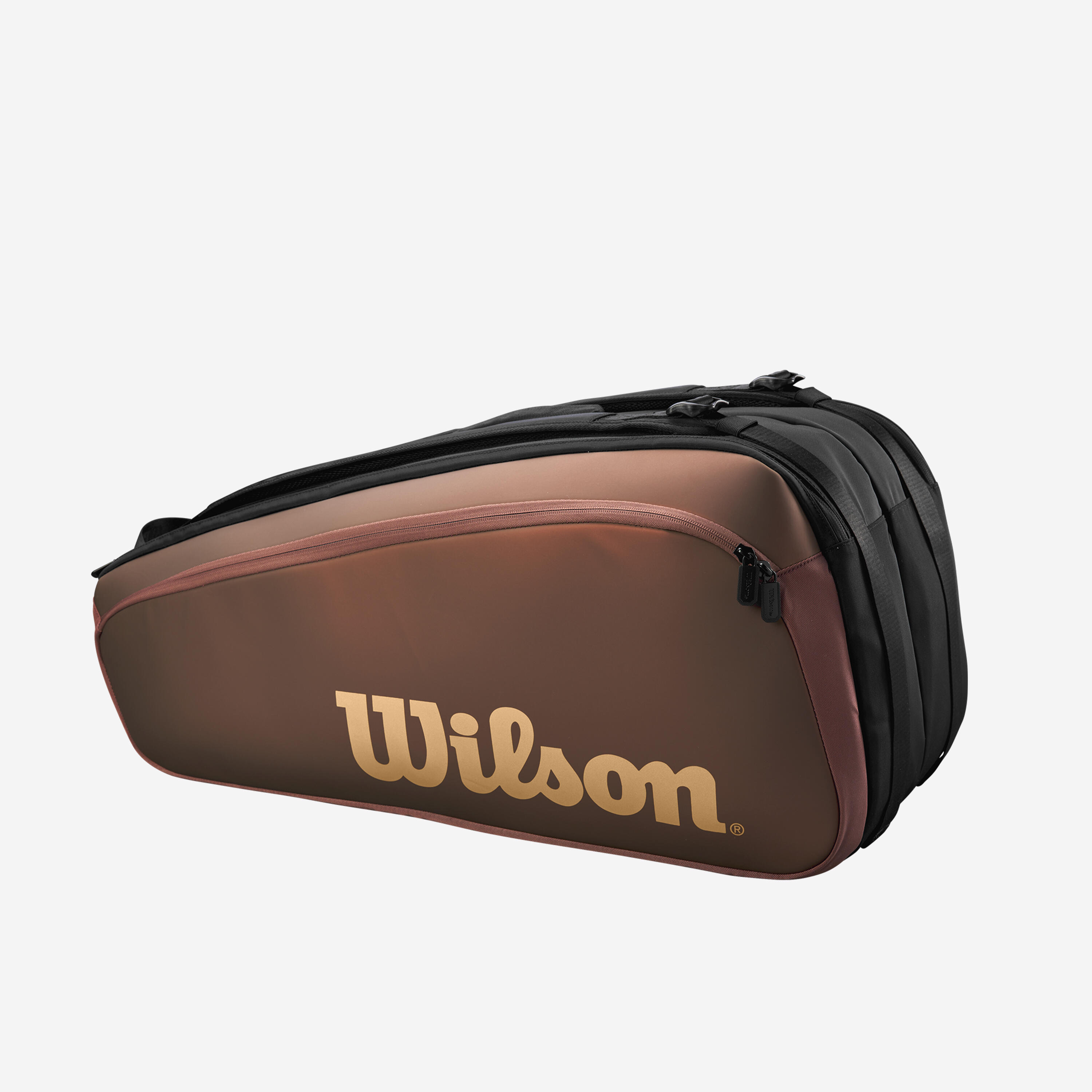 Tennis Bag Thermobag Super Tour Pro Staff 9-Racket Brown/Black