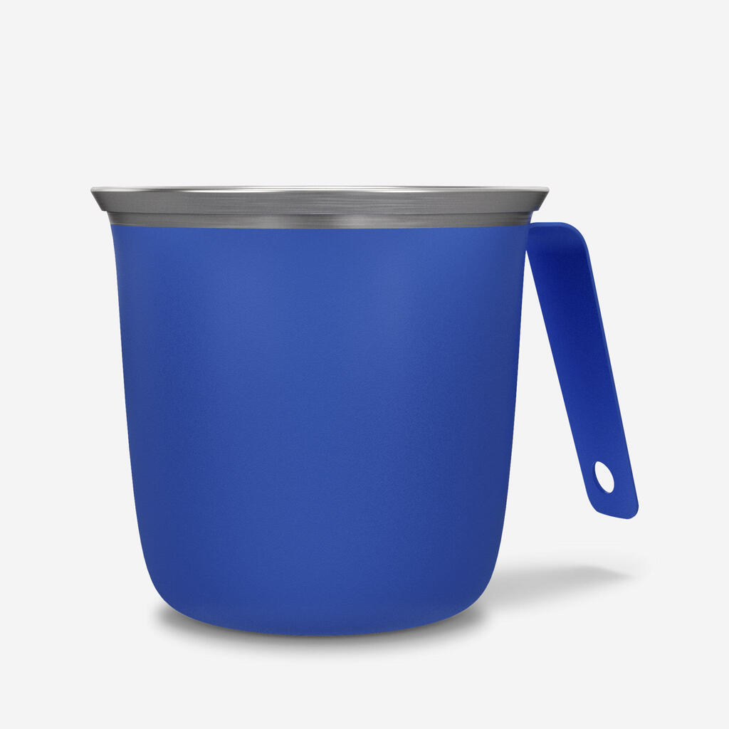 500 Stainless steel cup 0.3 L, for camping and hiking